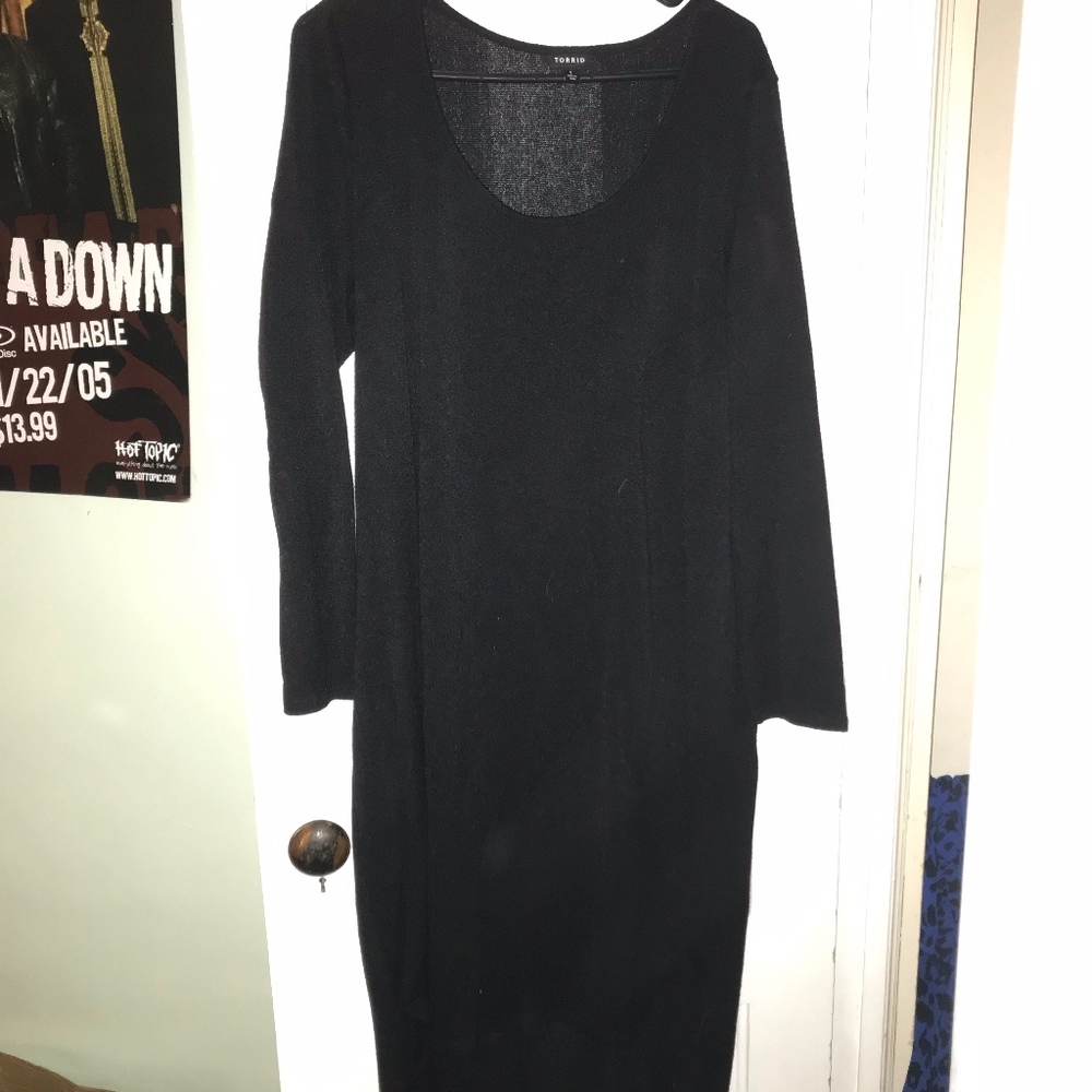 Torrid Mid Calf Sweater Dress Size 1